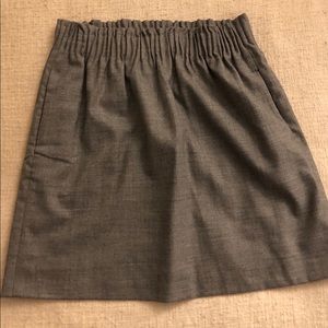 Jcrew grey skirt